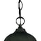 Homeroots 14 x 8 x 8 in. Madison 1-Light Matte Black Hanging Light 398002 - alternate 3